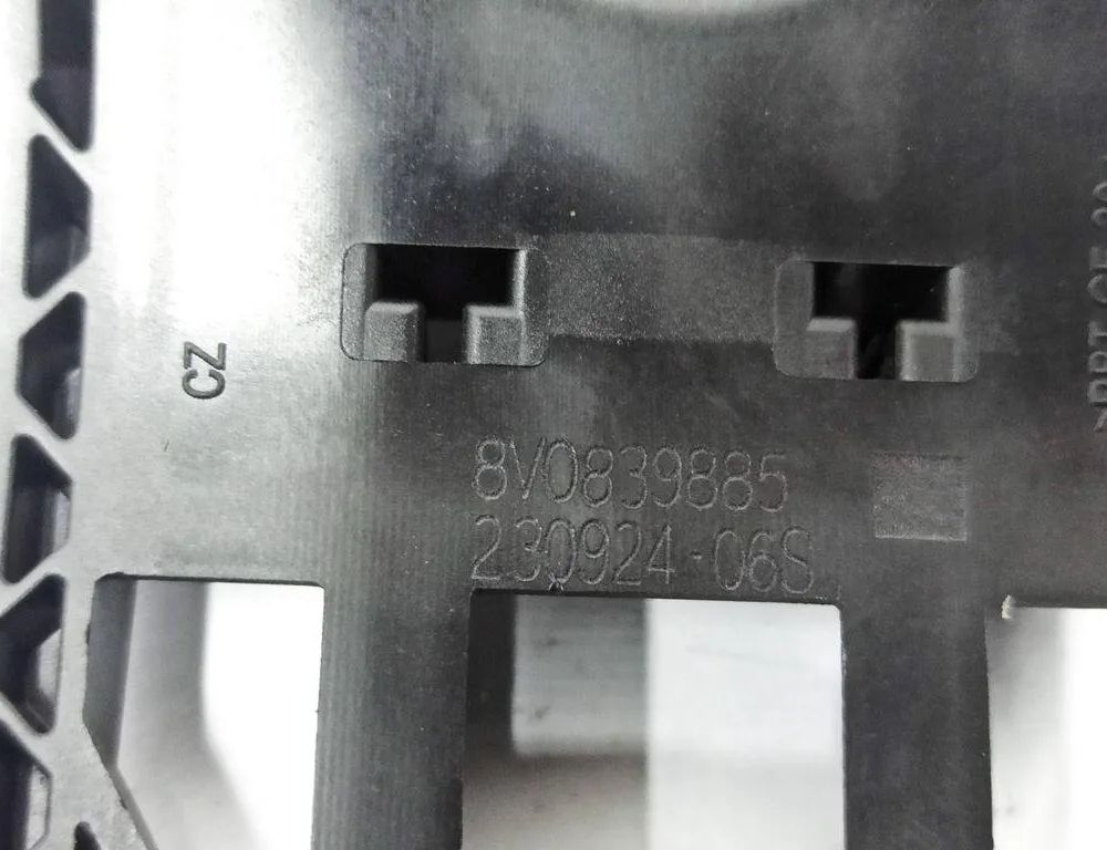 AUDI A1 GB (2018-2024) Rear Left Door Exterior Handle 8V0839885,230924,23092406S 32869166