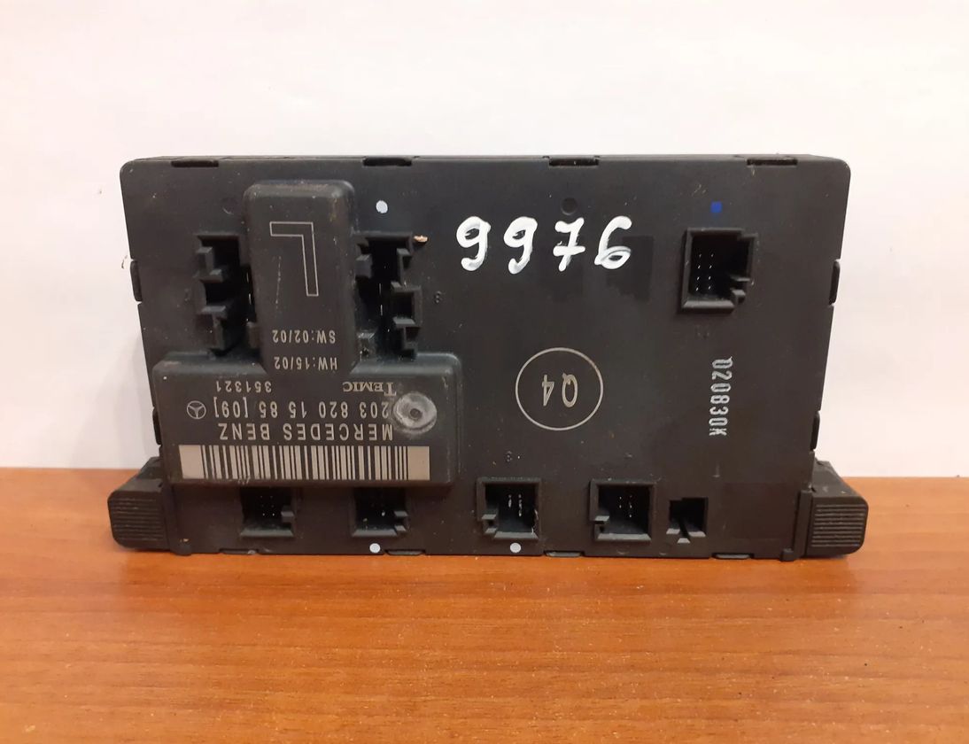 MERCEDES-BENZ C-Class W203/S203/CL203 (2000-2008) Front Left Door Control Unit 2038201585,#9976 14936746
