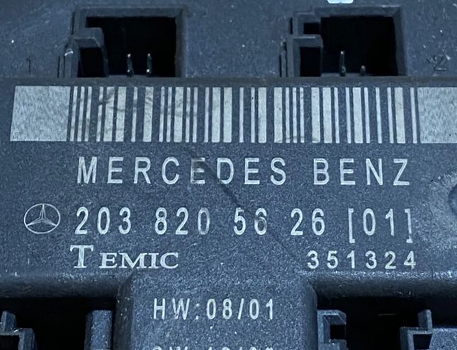 MERCEDES-BENZ C-Class W203/S203/CL203 (2000-2008) Блок управления дверей передние  правые 2038206526,#C1086 18098496