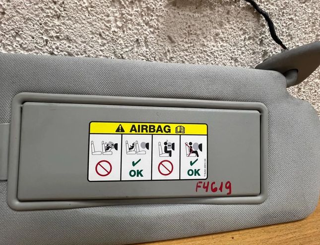 JAGUAR XF 1 generation  (2011-2016) Защита от солнца правая 3U5A00014DA,#F4619 27445462