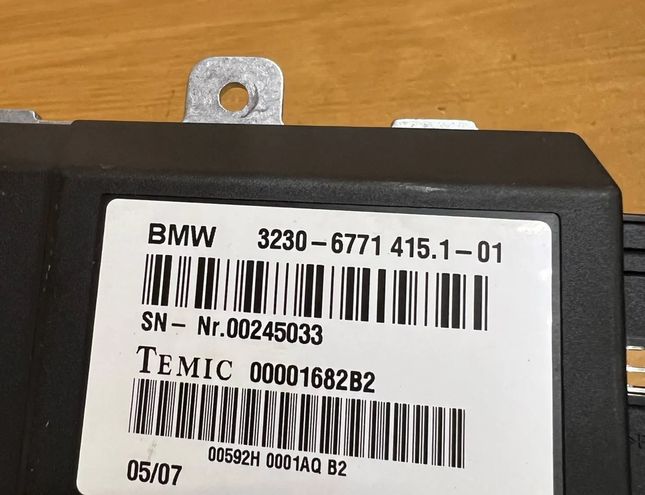 BMW 7 Series E65/E66 (2001-2008) Iné riadiace jednotky 323067714151,#F6041 30091287