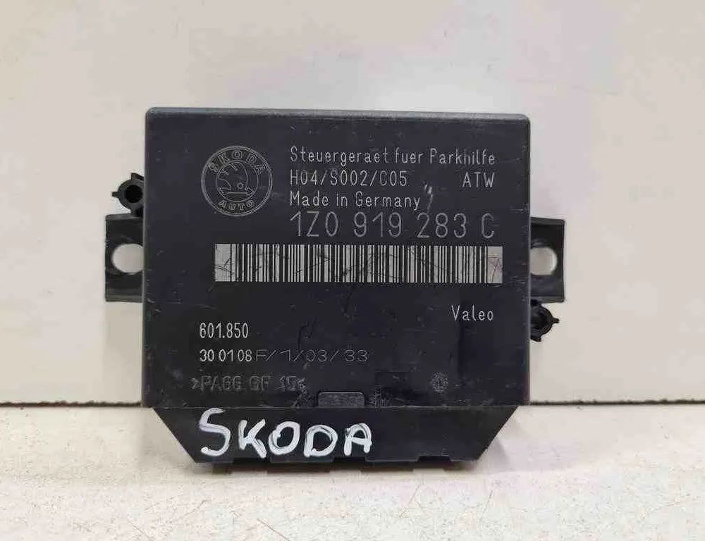 SKODA Octavia 2 generation (2004-2013) Блок PDC 1Z0919283C,H04S002C05,601850 32717944