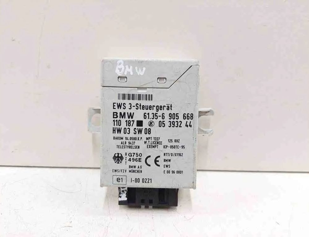 BMW 5 Series E39 (1995-2004) Immobiliser control unit 6905668,61356905668,05393244,110187 32722495