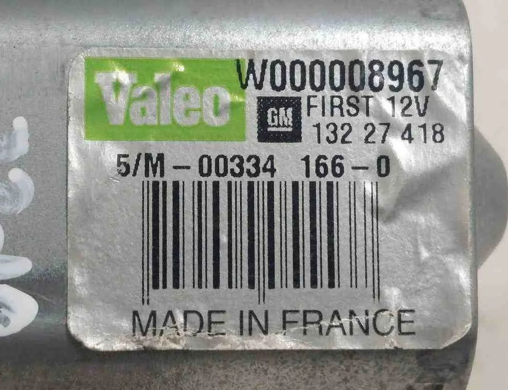 OPEL Insignia A (2008-2016) Моторчик заднего стеклоочистителя 003341660,W000008967,13227418 32733399