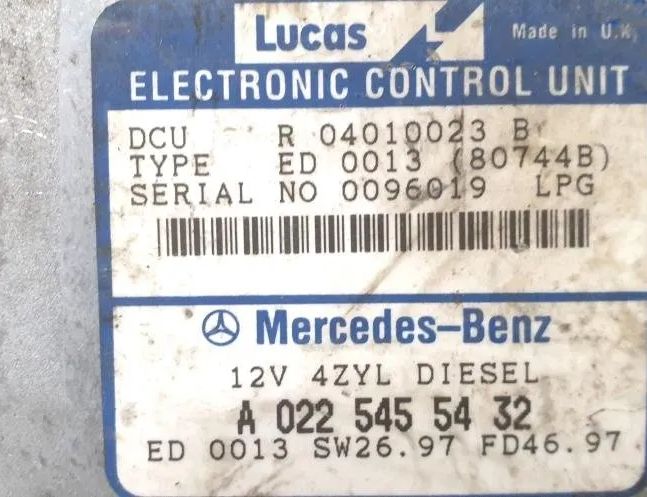 MERCEDES-BENZ C-Class W202/S202 (1993-2001) Блок управления двигателем A0225455432 28161992