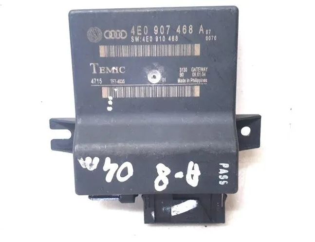 AUDI A8 D3/4E (2002-2010) Other Control Units 4E0907468A,4E0910468 28162332