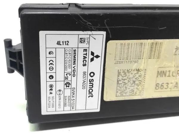 MITSUBISHI Colt 6 generation (2002-2013) Other Control Units MN108320 31278617