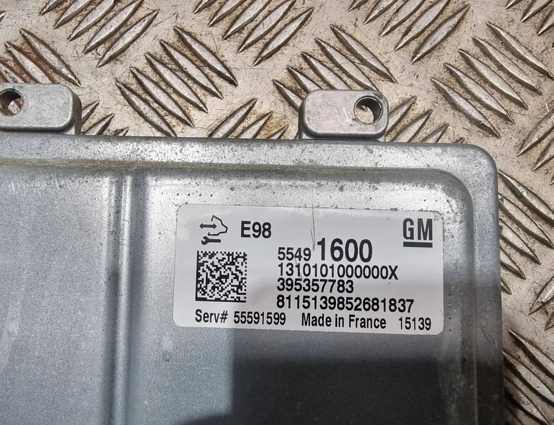 OPEL Astra K (2015-2021) Блок управления двигателем 55491600,395357783,1310101000000X 24814580