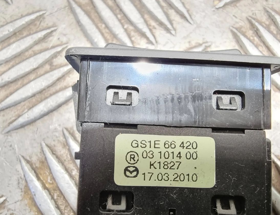 MAZDA 6 GG (2002-2007) Vypínač pre vyhrievanie sedadiel GS1E66420,03101400,K1827 26387581