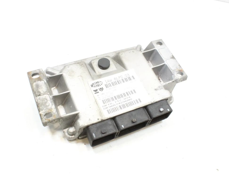 PEUGEOT 206 1 generation (1998-2009) Engine Control Unit ECU 9657429680,9647498180 17550618