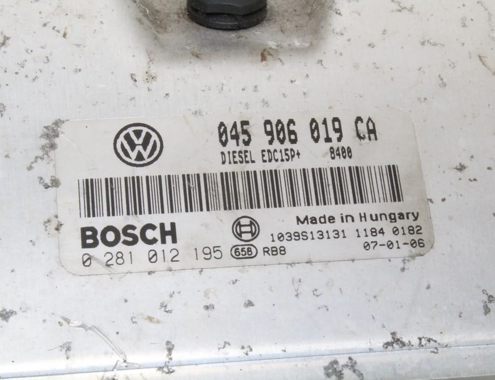VOLKSWAGEN Polo 4 generation (2001-2009) Engine Control Unit ECU 045906019CA,0281012195 17564174