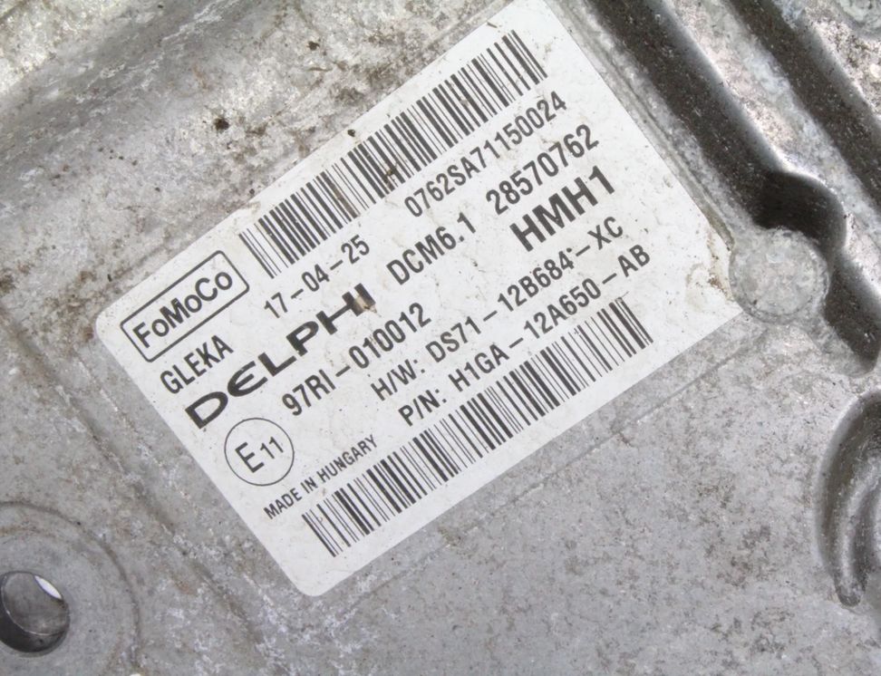 FORD S-Max 1 generation (2006-2015) Riadiaca jednotka motora DS71-12B684-XC,H1GA-12A650-AB 21474873