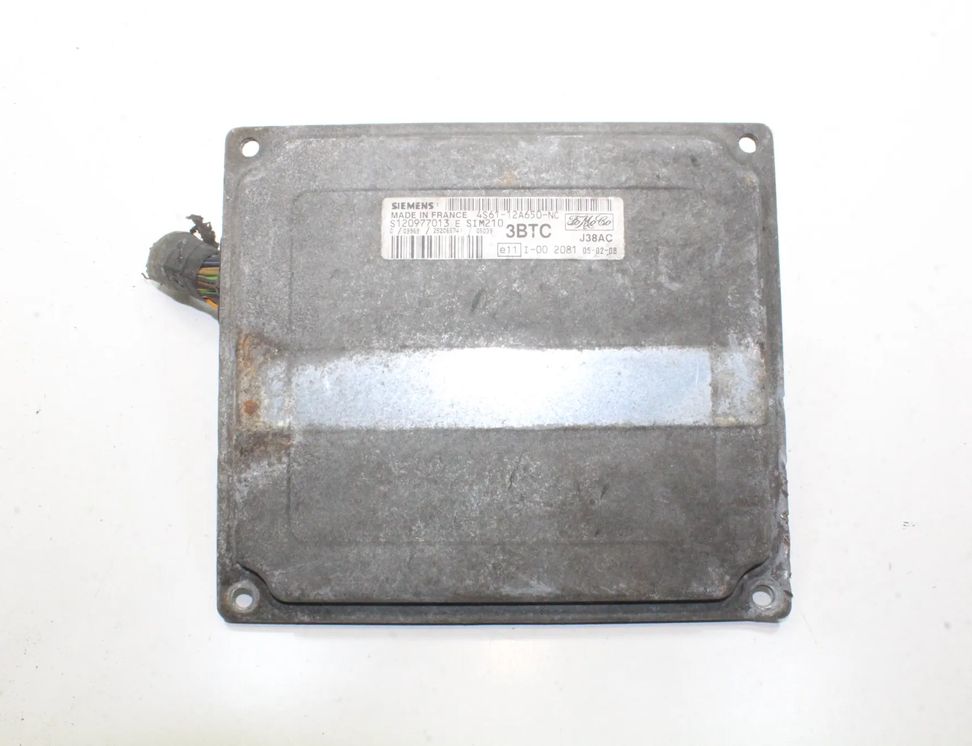FORD Fusion 1 generation (2002-2012) Блок управления двигателем 4S61-12A650-NC,S120977013E 23924344