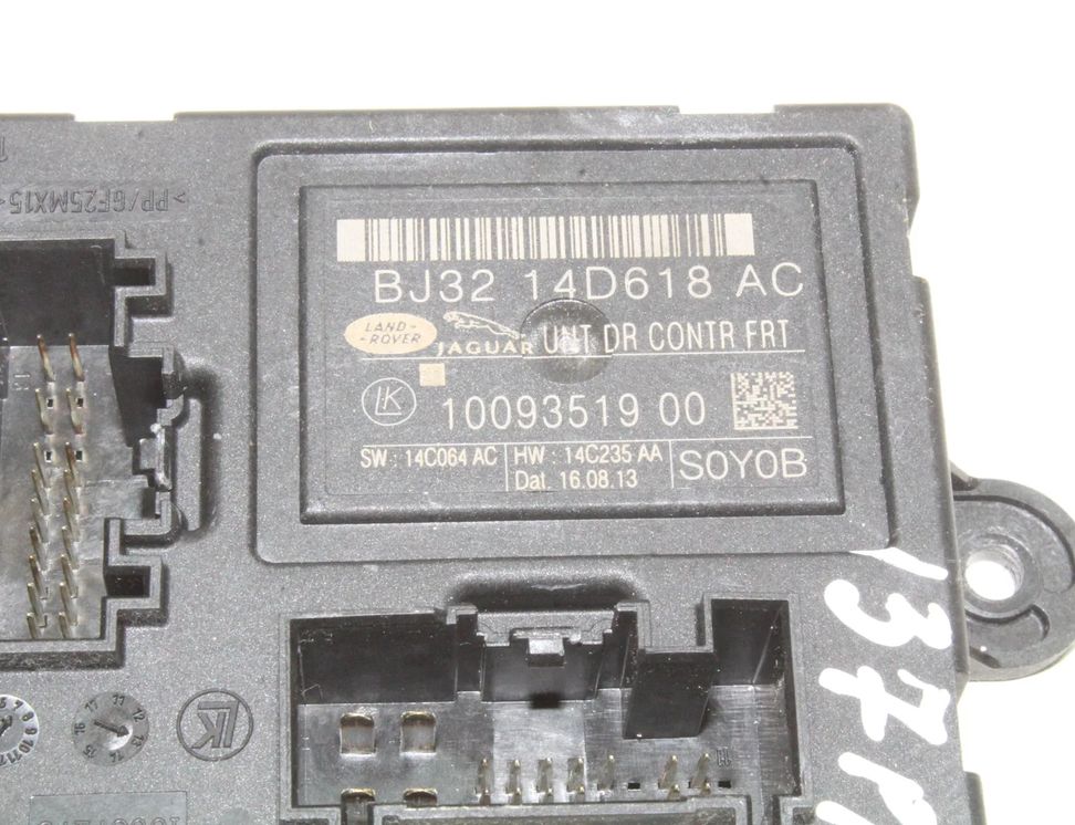 JAGUAR XF 1 generation  (2011-2016) Predná pravá dverová ovládacia jednotka BJ3214D618AC,BJ32-14D618-AC 24578878