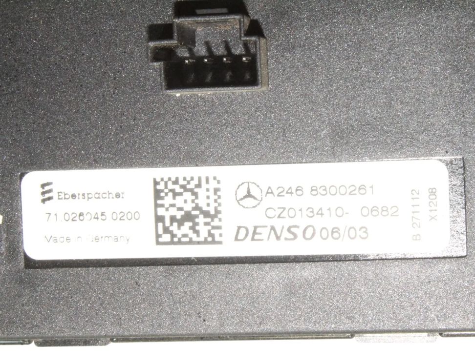 MERCEDES-BENZ B-Class W246 (2011-2020) Elektrický radiátor na vykurovanie kabíny A2468300261 30395839