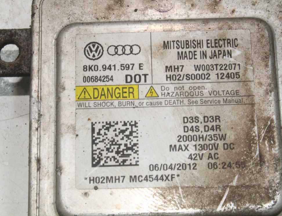 AUDI A7 C7/4G (2010-2020) Xenon Light Control Unit 8K0941597E 33106262