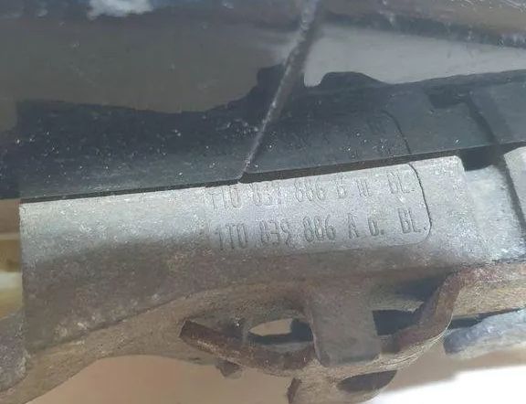 VOLKSWAGEN Touran 1 generation (2003-2015) Left Side Sliding Door Exterior Handle 1T0839886A,1T0837886B 32267312