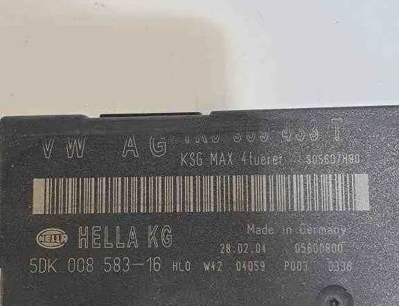 VOLKSWAGEN Golf Plus 1 generation (2004-2009) Comfort Control Unit 1K0959433T,5DK00858316,05600800 32617603