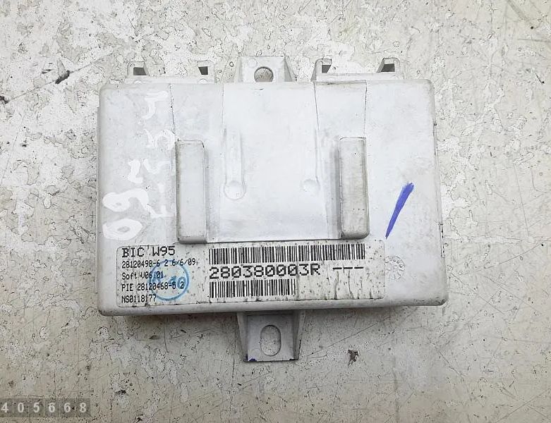 RENAULT Laguna 3 generation (2007-2015) Navigačná ovládacia jednotka 280380003r 28607825