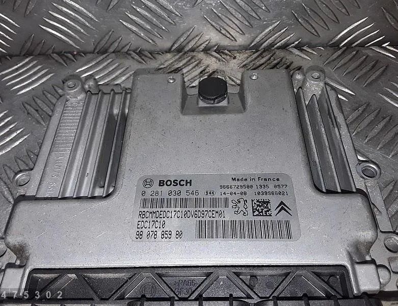 PEUGEOT Partner 2 generation (2008-2023) Блок управления двигателем 9666729580 28614117