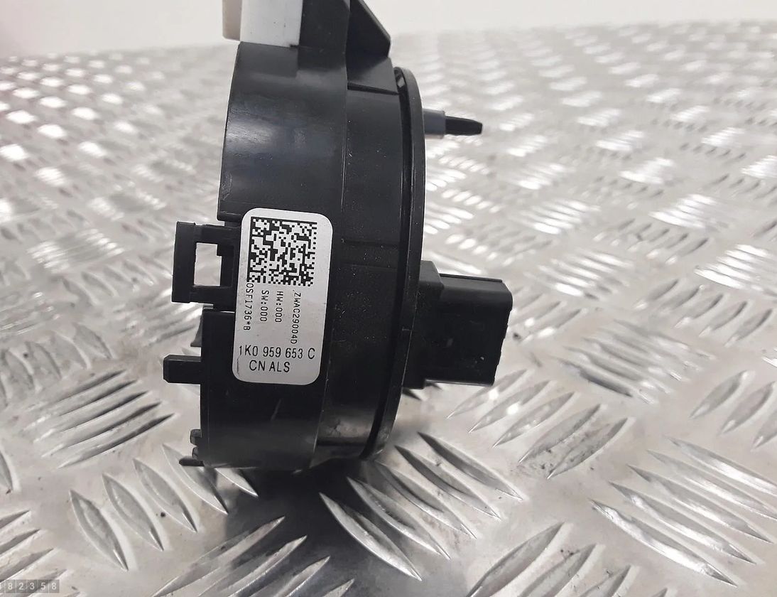 VOLKSWAGEN Golf 6 generation (2008-2015) Sťahovací krúžok airbagu (krúžok SRS) 1k0959653c 28630353