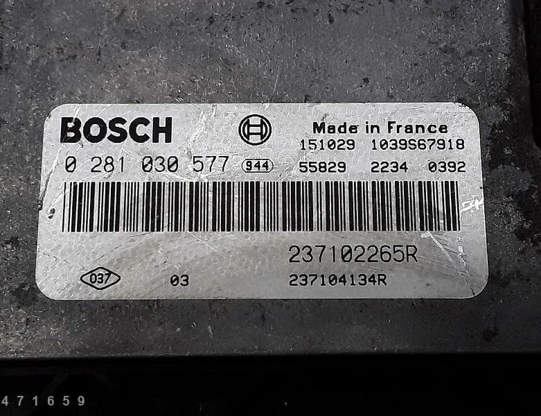 RENAULT Master 3 generation (2010-2023) Блок управления двигателем 28632834