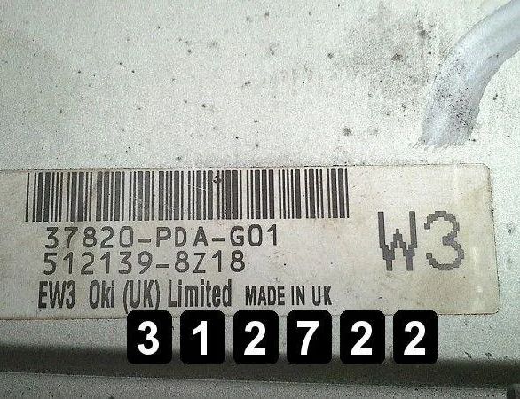 HONDA Accord 6 generation (1997-2002) Блок управления двигателем 28674835