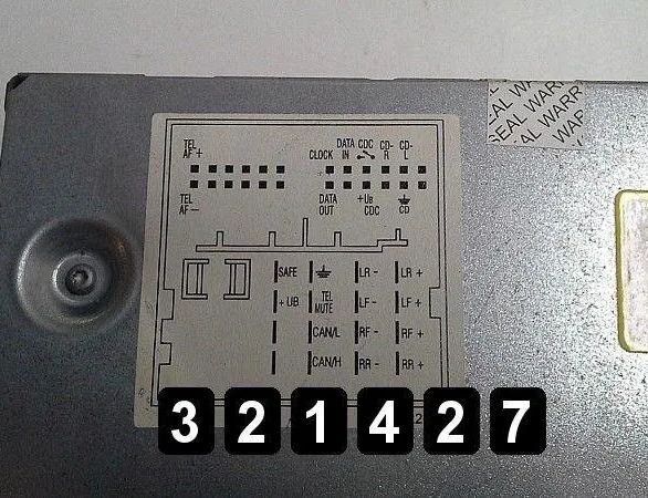 VOLKSWAGEN Golf 4 generation (1997-2006) Navigation System 29331353