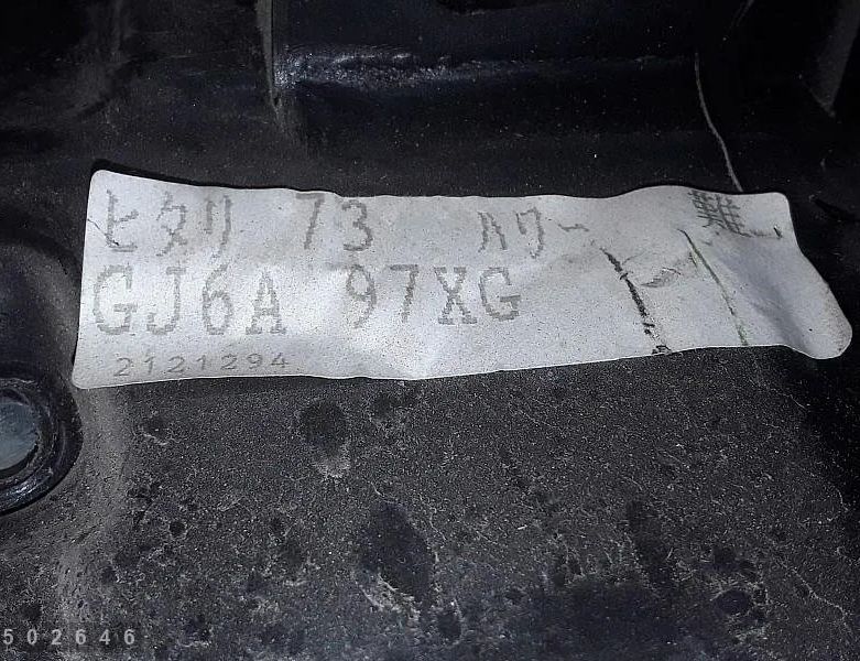 MAZDA 6 GG (2002-2007) Rear left door window lifter gj6a7397x 31562359