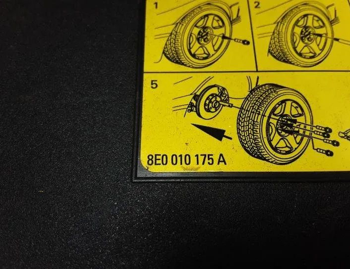 AUDI A6 allroad C6 (2006-2011) Spare Wheel Section Trim 8E0010175A 20550113