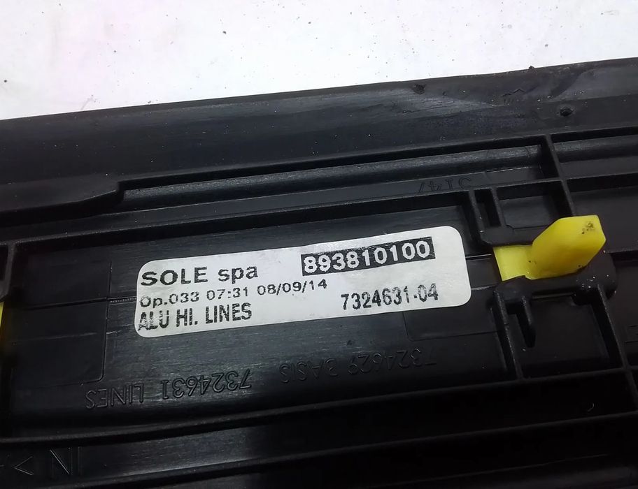 BMW 3 Series Gran Turismo F34 (2013-2017) Отделка заднего правого порога 7324631 24350113