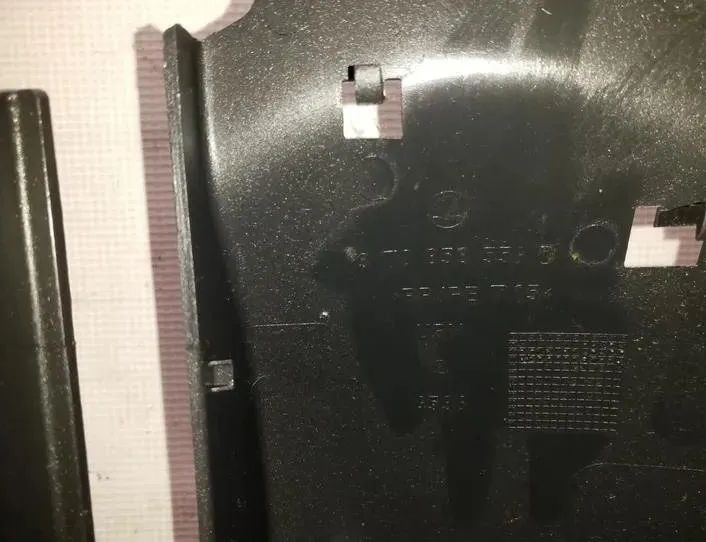 SKODA Octavia 2 generation (2004-2013) Steering Mechanism Trim 3T0858559D 25153029