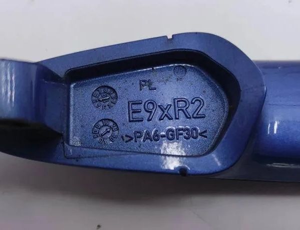 BMW 3 Series Gran Turismo F34 (2013-2017) Ľavá posuvná dvere vonkajšia kľučka E9XR2 31521316