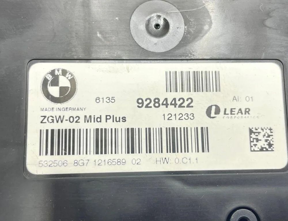 BMW 5 Series F10/F11 (2009-2017) Gateway блок 9284422 31522204