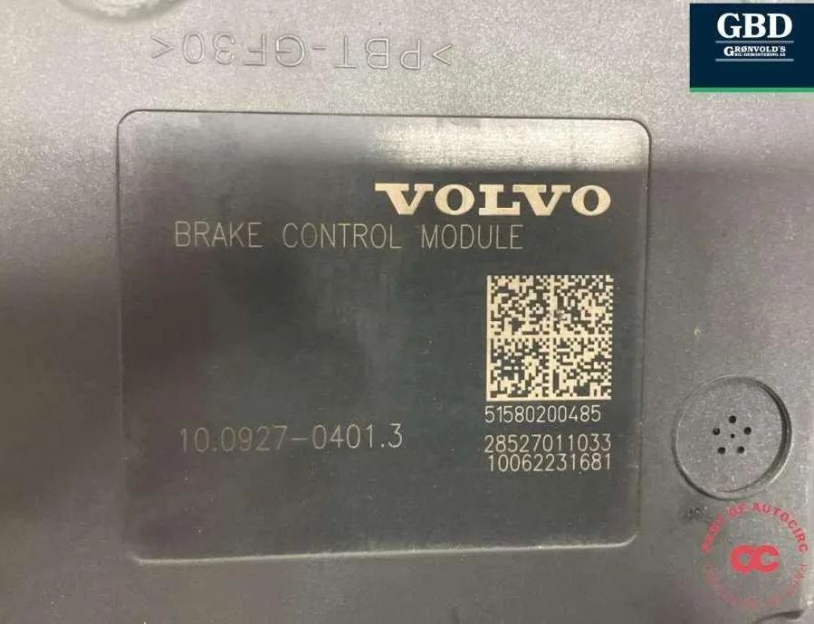 VOLVO V60 1 generation (2010-2020) ABS control unit 31341513,31317450 30899460