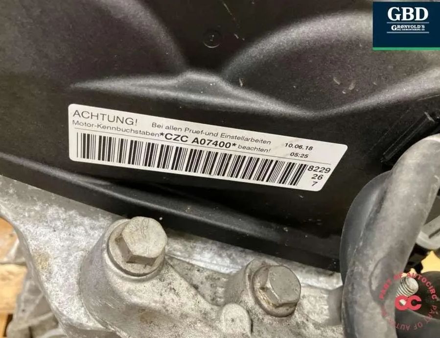 AUDI A1 GB (2018-2024) Двигатель czca,04e100034j 31792329