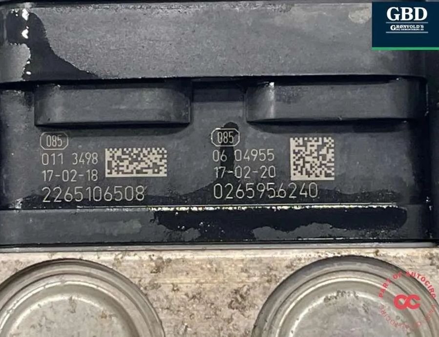 CITROËN C3 3 generation (2016-2024) Блок управления ABS 1649128180,2265106508,1624376280,0265956240,1682601580 32986063