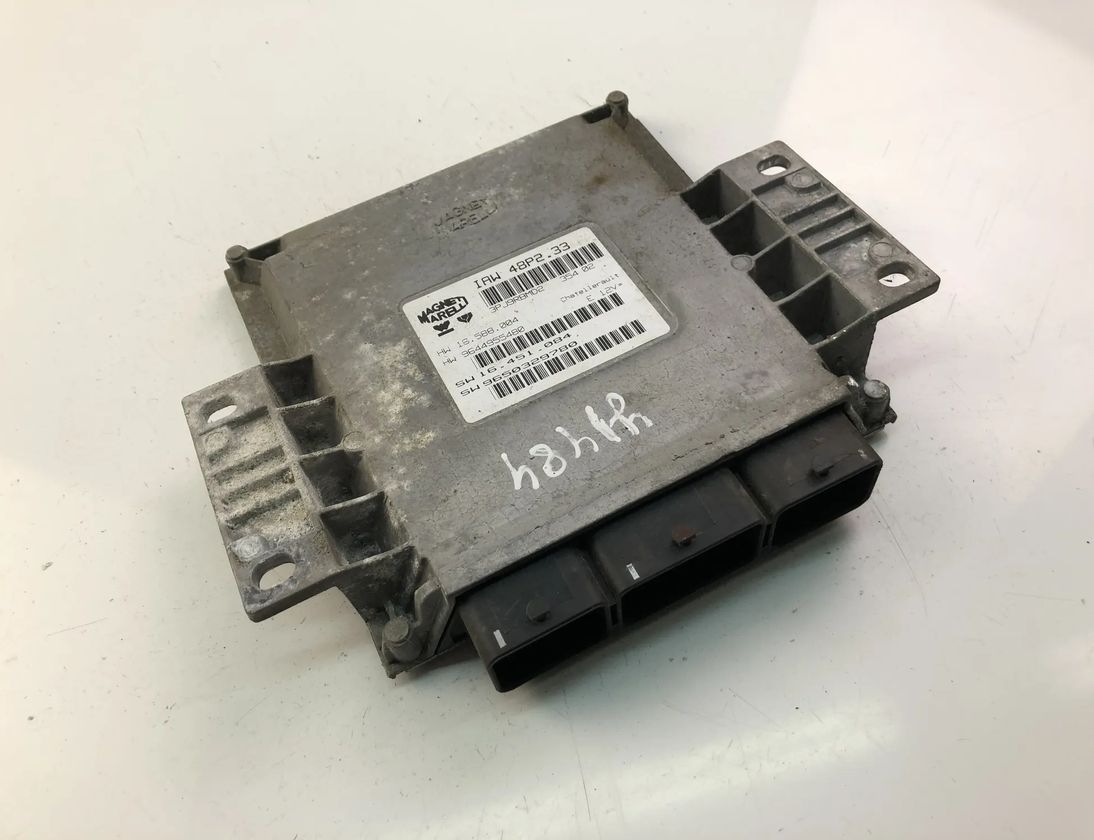 PEUGEOT 206 1 generation (1998-2009) Engine Control Unit ECU 9644955480,9650329780 14553909