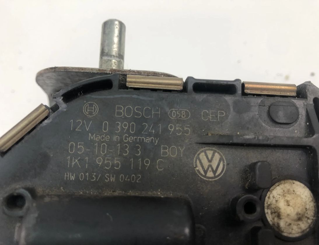 VOLKSWAGEN Golf 5 generation (2003-2009) Двигатель стеклоочистителей 1K1955119C 19542090