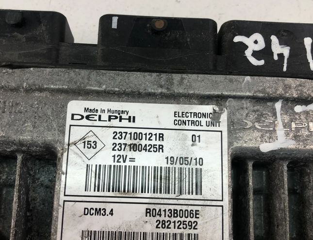 RENAULT Megane 3 generation (2008-2020) Engine Control Unit ECU 237100121R,237100425R 25189325