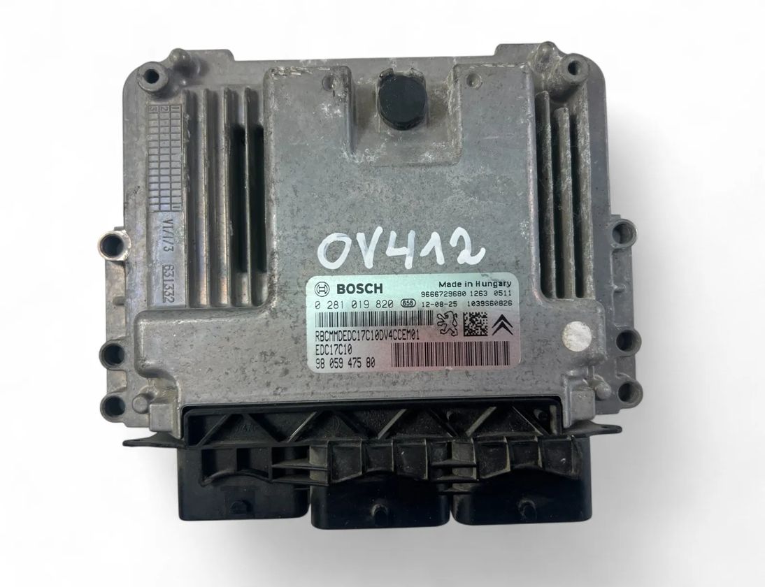 PEUGEOT 208 Peugeot 208 (2012-2015) Engine Control Unit ECU 9805947580,0281019820 32097272