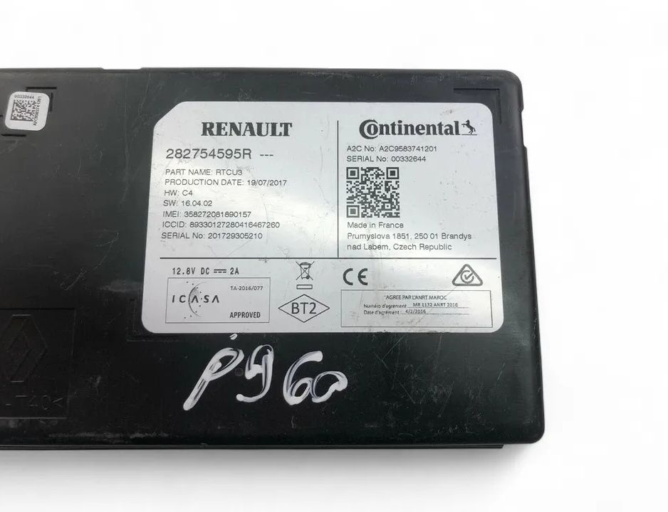 RENAULT Kadjar 1 generation (2015-2024) Блок управления навигацией 282754595R 32795541