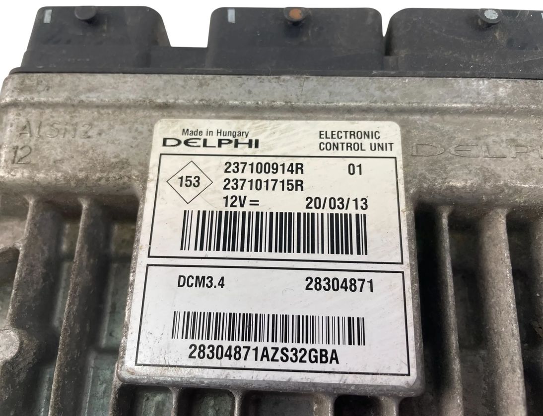 RENAULT Megane 3 generation (2008-2020) Блок управления двигателем 237100914R,237101715R 33066662