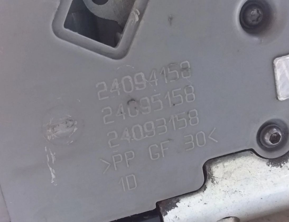 CITROËN C4 Picasso 1 generation (2006-2013) Front Right Door Lock 24094158,24093158,24095158 14590528