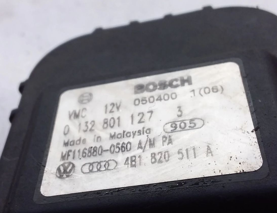 AUDI A6 C5/4B (1997-2004) Air flap motor Mf1168800560,4b1820511a,0132801127 17330473