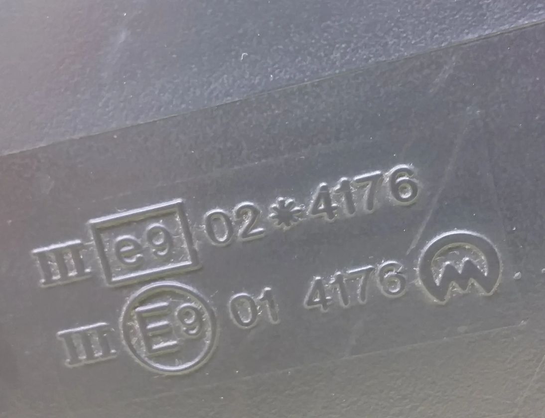 OPEL Meriva 1 generation (2002-2010) Right Side Wing Mirror E9014176,E9024176 18111418