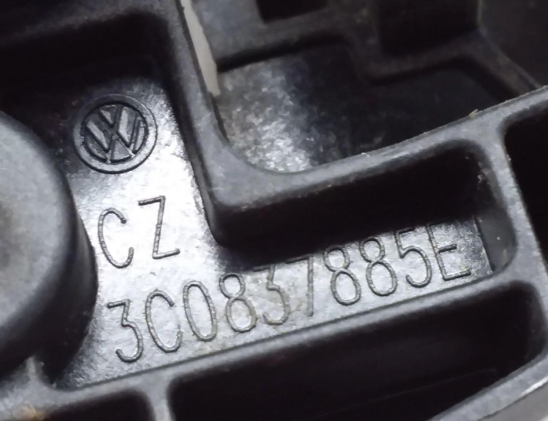 VOLKSWAGEN Passat B6 (2005-2010) Window opening handle 3C0837885E 20376289