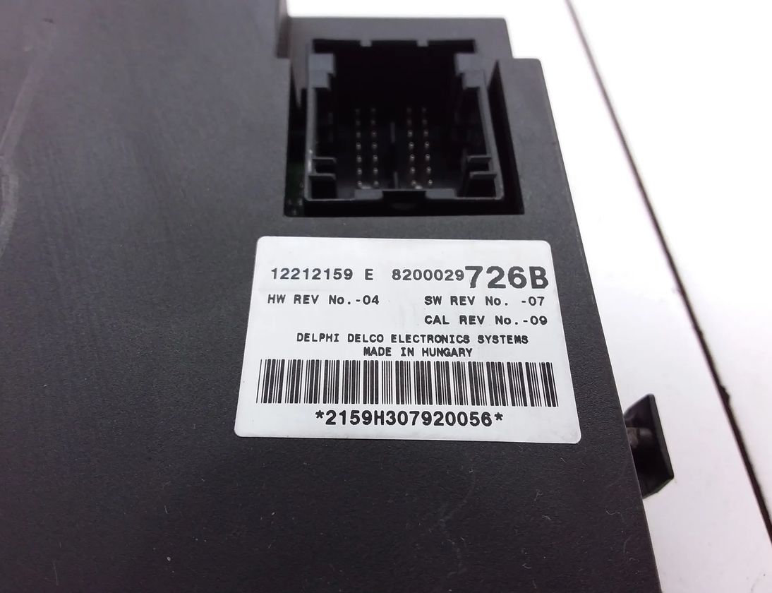 RENAULT Espace 4 generation (2002-2014) Comfort Control Unit 8200029726B,12212159E 24693736