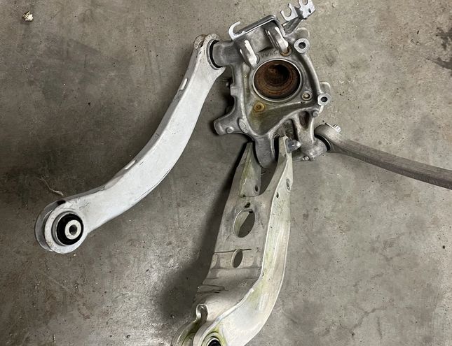 AUDI Q7 4M (2015-2024) Rear Left Suspension 4M0505459,4M0505459C,4M0505291F,4M0505311J 17389013