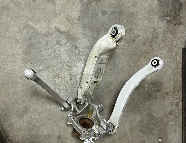 AUDI Q7 4M (2015-2024) Rear Left Suspension 4M0505459,4M0505459C,4M0505291F,4M0505311J 17389013